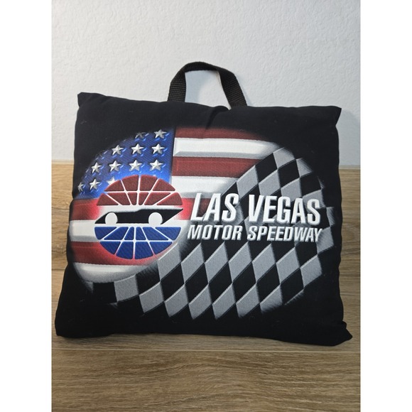 Vtg. Last Vegas Motor Speedway Seat Cushion With Carring Bag Sports Coverage Inc - Picture 10 of 10